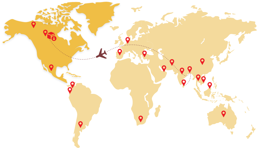 Map | Distributor Farabi